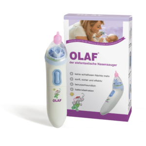 Verpackung mit Olaf - Elektrischer Nasensauger